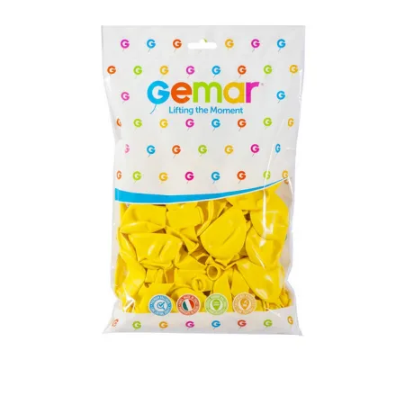 Balony pastelowe żółte 100szt.